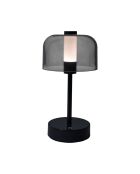 Grüne wiederaufladbare Touch-Tischlampe - 13x24,5x13 cm