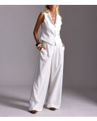 Pantaloni Renzo ecru