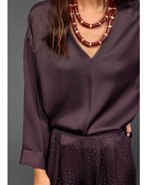 Blouse met druiven van Clem