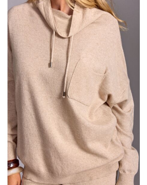 Beige trui Jody