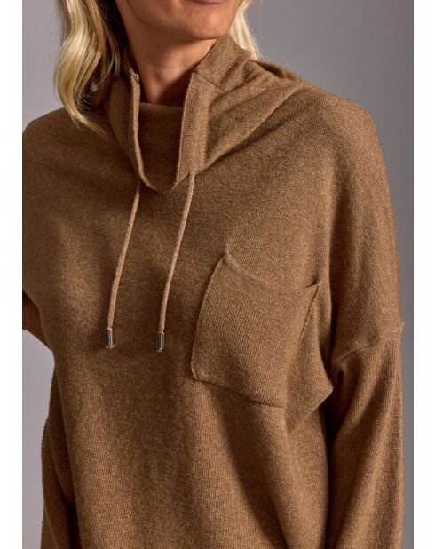 Jody sweater met karamel