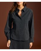 Nina blouse van staal