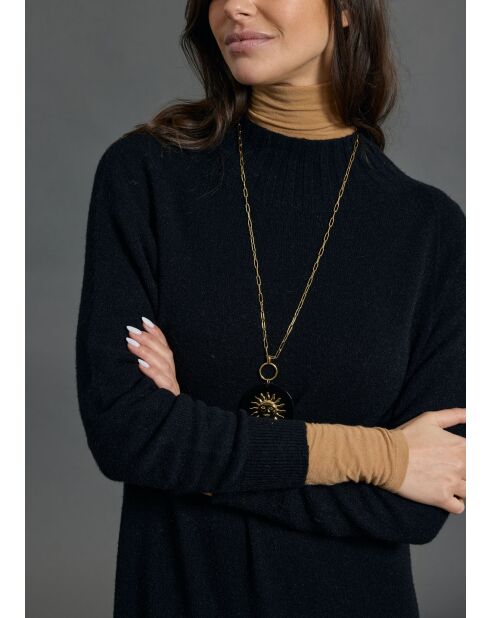 Zwarte jurk Karin