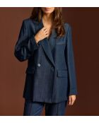 Giacca City in denim