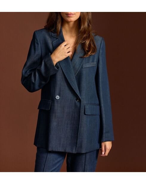 Giacca City in denim