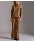 Jody sweater met karamel