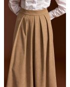 Beige rok Olivia