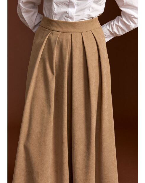 Beige rok Olivia