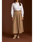 Beige rok Olivia