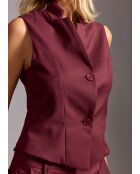 Gilet senza maniche Loki burgundi