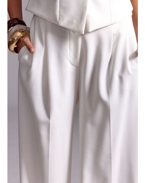 Pantaloni Renzo ecru