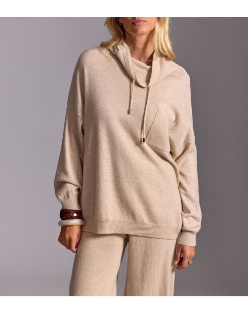Beige trui Jody