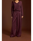 Pantaloni burgundi Renzo