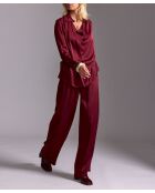 Pantaloni Yoko rossi