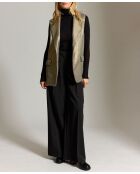 Goldene ärmellose Jacke Valeria