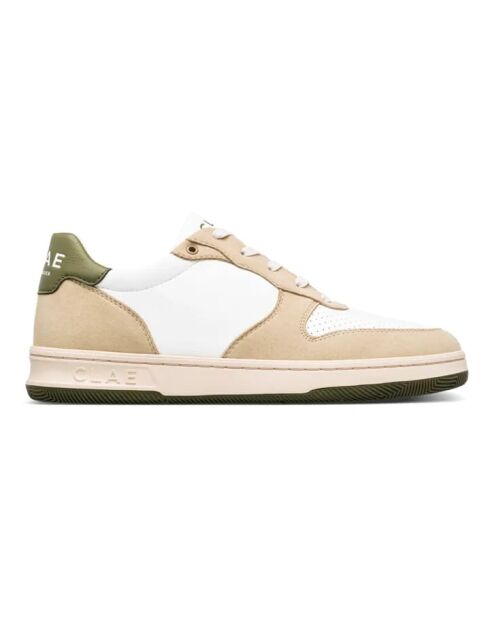 Malone Vegan khakigrüne Sneakers