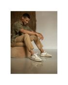 Malone Vegan khakigrüne Sneakers