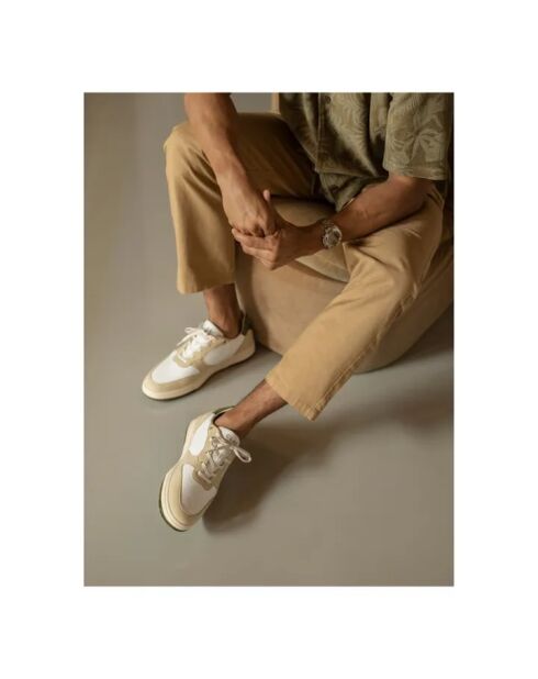 Malone Vegan khakigrüne Sneakers