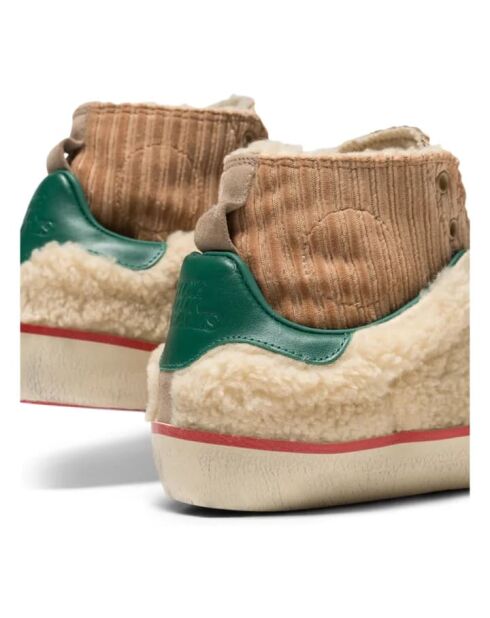Baskets en cuir Starless High marron