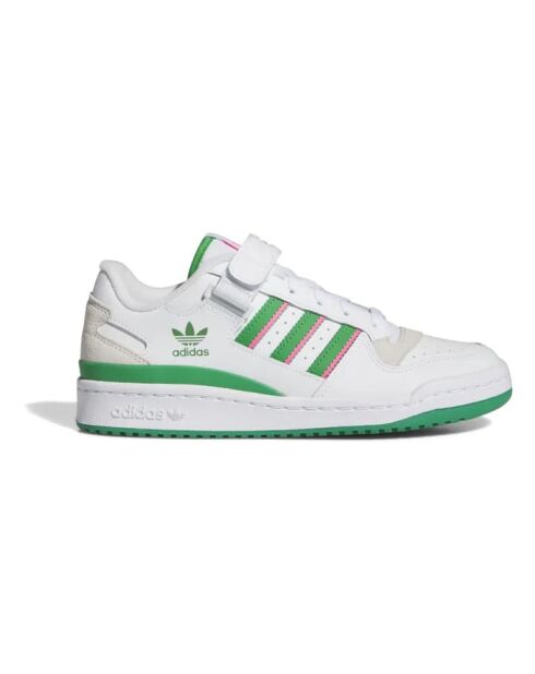 Grüne Ledersneaker Forum Low