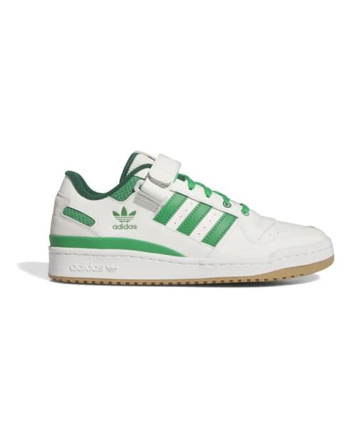 Grüne Ledersneaker Forum Low