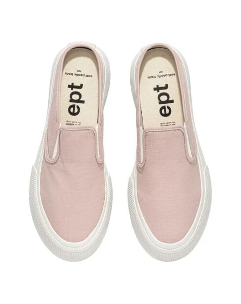 Baskets Slip On Mule rose pâle