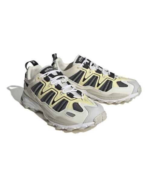 Baskets en cuir Hyperturf gris clair