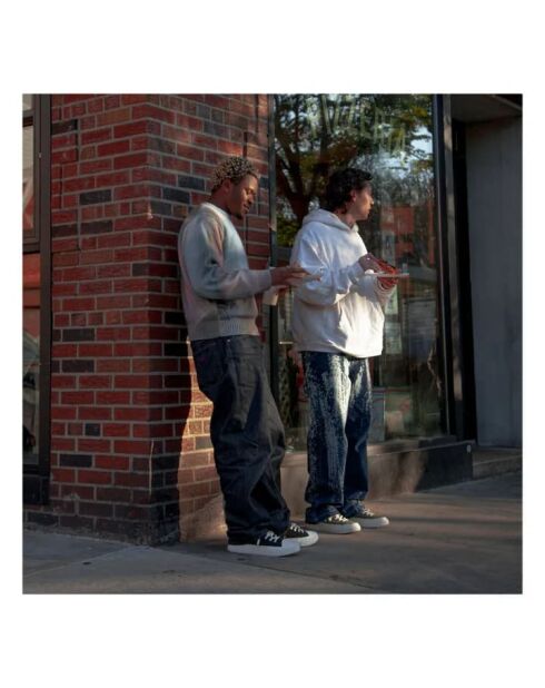 Donkergroene Soho sneakers