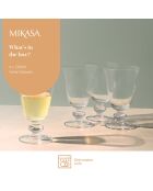 Range-sachets de thé blanc craie - 12 cm
