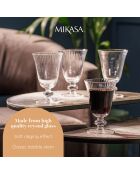 Range-sachets de thé blanc craie - 12 cm
