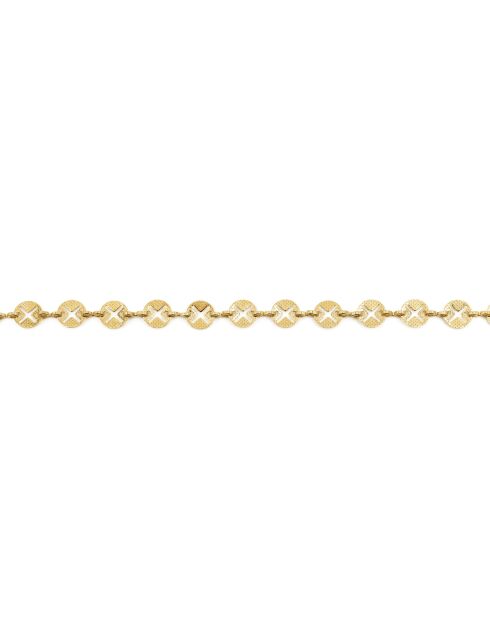 Bracelet en laiton Anna XL doré