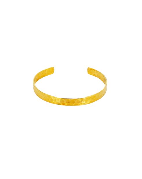 Brazalete acolchado dorado Nora