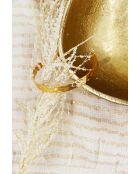 Brazalete acolchado dorado Nora