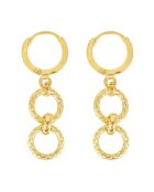 Orecchini Louison in ottone dorato