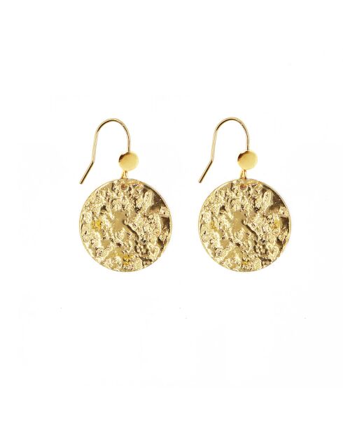 Orecchini Magda in ottone dorato