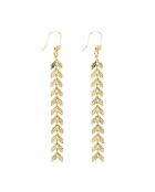 Pendientes Pia Gold Brass