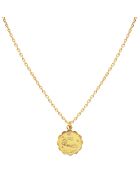 Astromania Aquarius gouden koperen halsketting