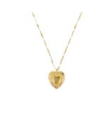 Halsketting Esme goud/wit messing