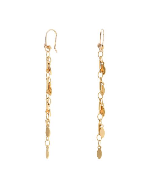 Orecchini Camilles in ottone dorato