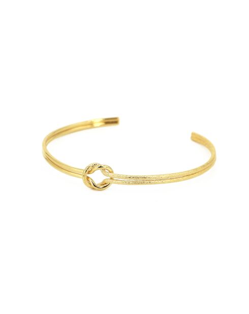 Bracciale Alicia in ottone dorato