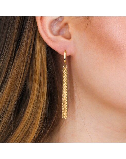 Pendientes Enya Gold Brass