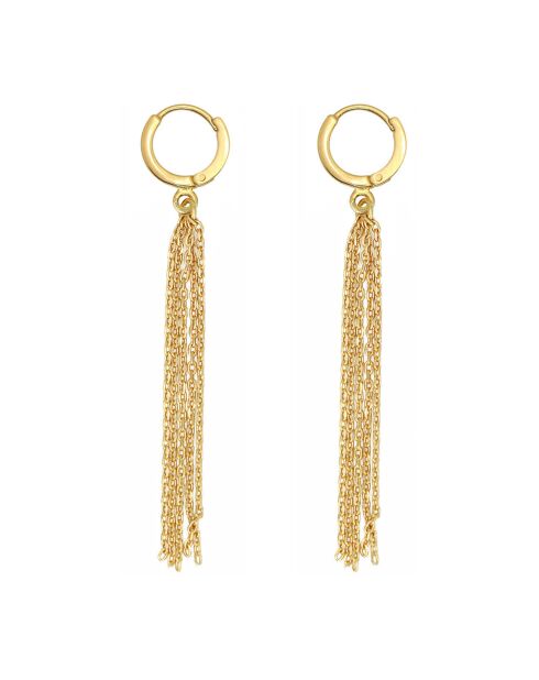 Pendientes Enya Gold Brass
