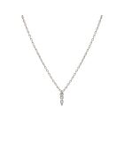 Halskette Lily Goutte aus Silber/Zirkonium aus Messing