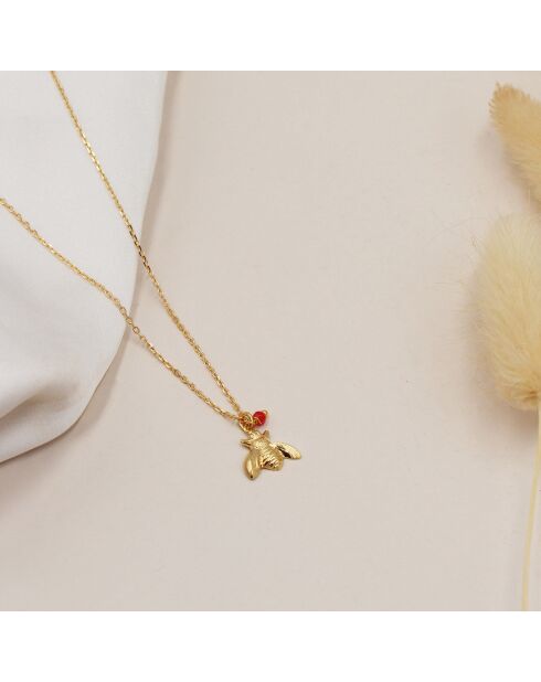 Collier Maia en Laiton doré