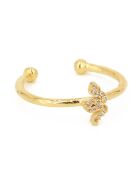 Lily Gold Snake ring in goudmessing