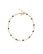 TuttiFrutti Armband aus goldenem und schwarzem Messing