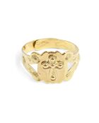 Bague Thaïs Croix en Laiton doré