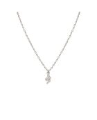 Halskette Lily Serpent aus Silber/Zirkonium aus Messing