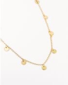 Collana Indra in ottone dorato