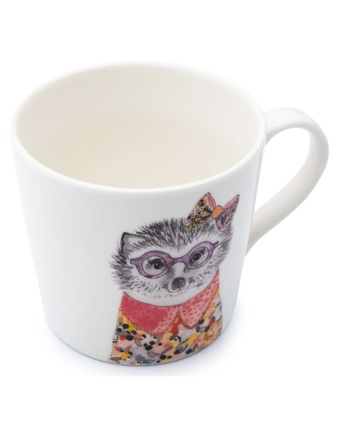 Mug en porcelaine fine Mikasa Tipperleyhill blanc - 380ml